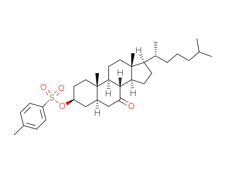 3β-tosyloxy-5α-cholestan-7-one