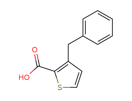2-Thiophenecarboxylicacid, 3-(phenylmethyl)- cas  27921-50-2