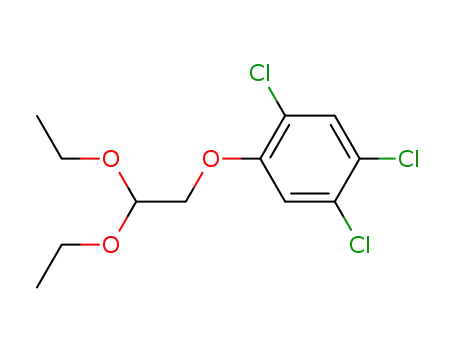 Molecular Structure of 78830-80-5 ((2,4,5-trichlorophenoxy)acetaldehyde diethyl acetal)