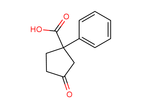 3-oxo-1-phenylcyclopentanecarboxylic acid