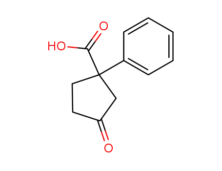 Cyclopentanecarboxylic acid, 3-oxo-1-phenyl-