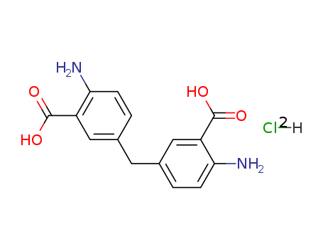 Benzoic acid, {3,3-methylenebis[6-amino-,} dihydrochloride cas  6268-06-0