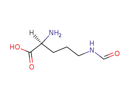 D-Ornithine, N5-formyl- (9CI)