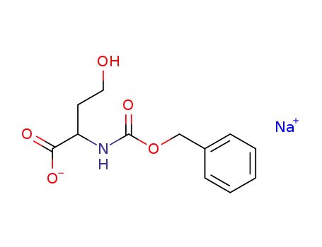 sodium 2-<<(benzyloxy)carbonyl>amino>-4-hydroxybutanoate