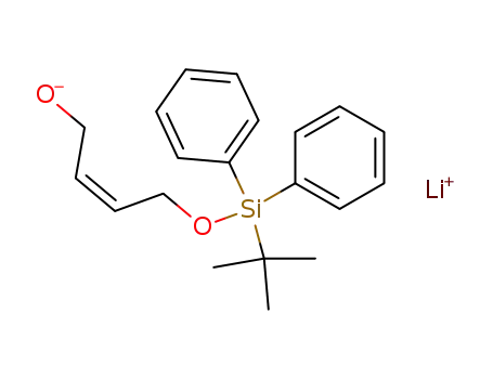 Lithium; (Z)-4-(tert-butyl-diphenyl-silanyloxy)-but-2-en-1-olate