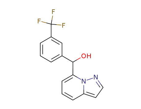 α-<3-(trifluoromethyl)phenyl>pyrazolo<1,5-a>pyridine-7-methanol