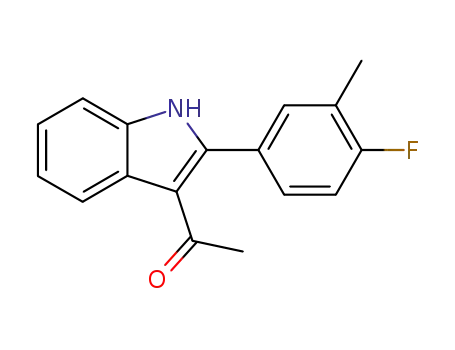 1-[2-(4-Fluoro-3-methyl-phenyl)-1H-indol-3-yl]-ethanone