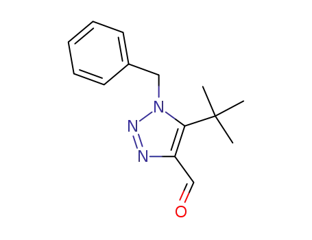 1H-1,2,3-Triazole-4-carboxaldehyde,
5-(1,1-dimethylethyl)-1-(phenylmethyl)-