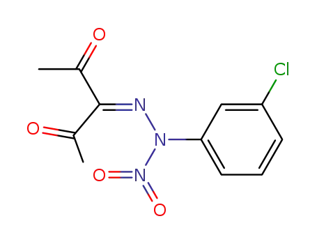 3-(N-Nitro-N-3-chlorophenylhydrazono)pentane-2,4-dione
