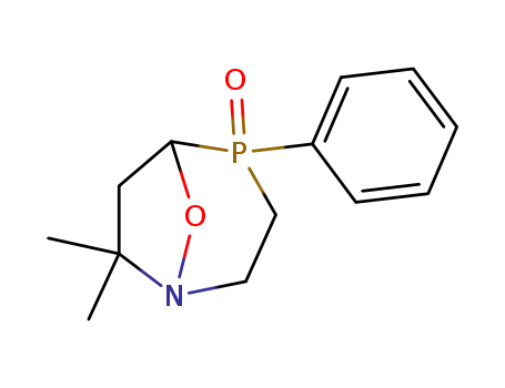 7,7-Dimethyl-4-phenyl-8-oxa-1-aza-4-phospha-bicyclo[3.2.1]octane 4-oxide