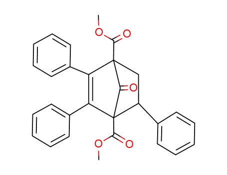 Molecular Structure of 78048-28-9 (Bicyclo[2.2.1]hept-2-ene-1,4-dicarboxylic acid, 7-oxo-2,3,5-triphenyl-,
dimethyl ester, endo-)
