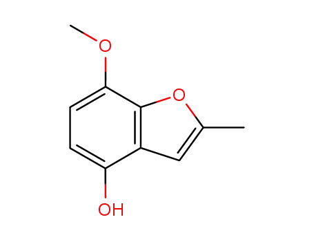 4-hydroxy-7-methoxy-2-methylbenzo<b>furan