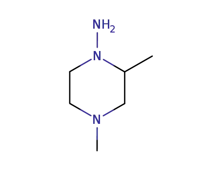 1-Piperazinamine,2,4-dimethyl-(9CI)