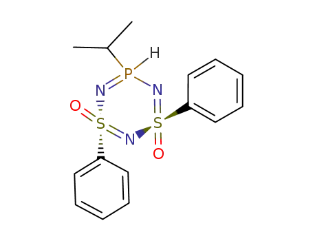 (1S,3S)-5-Isopropyl-1,3-diphenyl-5λ<sup>5</sup>-[1,3,2,4,6,5]dithiatriazaphosphinine 1,3-dioxide