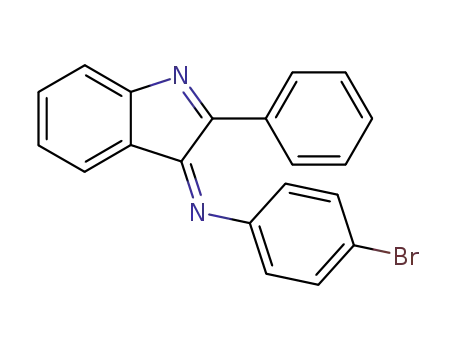 (4-bromo-phenyl)-(2-phenyl-indol-3-ylidene)-amine