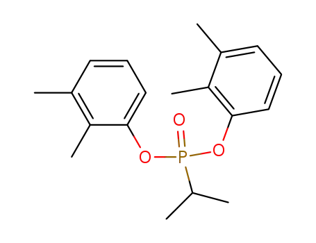 Molecular Structure of 123872-78-6 (bis(2,3-dimethylphenyl) propan-2-ylphosphonate)