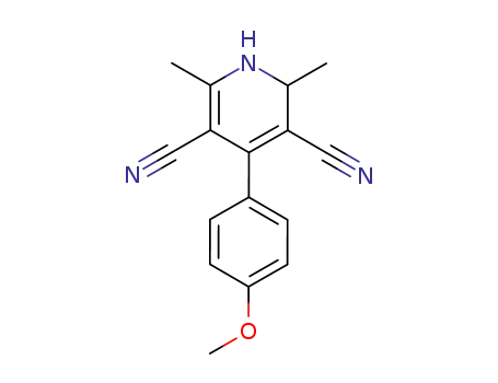 4-(4-Methoxy-phenyl)-2,6-dimethyl-1,2-dihydro-pyridine-3,5-dicarbonitrile