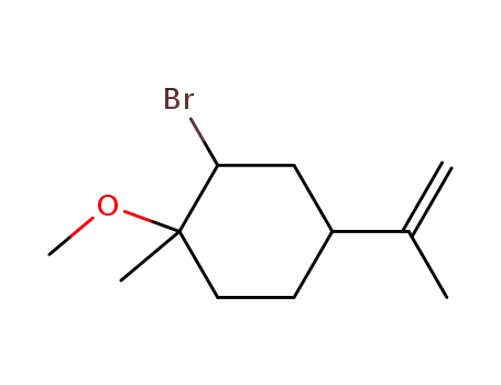 2-Bromo-4-isopropenyl-1-methoxy-1-methyl-cyclohexane