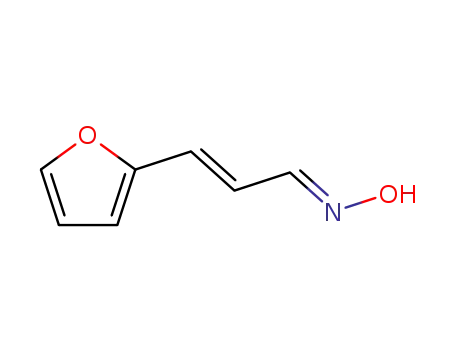 Molecular Structure of 623-31-4 ((1E,2E)-3-(furan-2-yl)-N-hydroxyprop-2-en-1-imine)