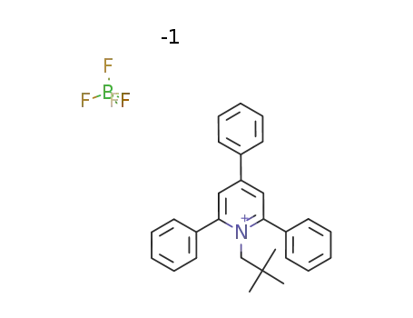 Pyridinium, 1-(2,2-dimethylpropyl)-2,4,6-triphenyl-, tetrafluoroborate(1-)