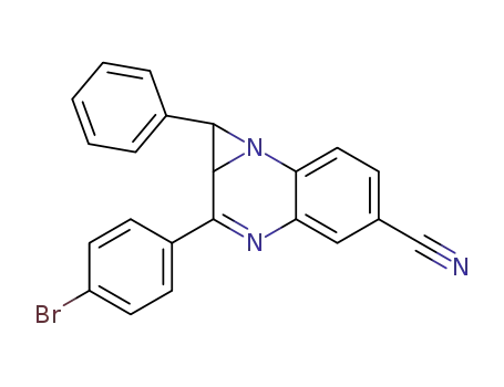 2-(4-Bromo-phenyl)-1-phenyl-1,1a-dihydro-3,7b-diaza-cyclopropa[a]naphthalene-5-carbonitrile
