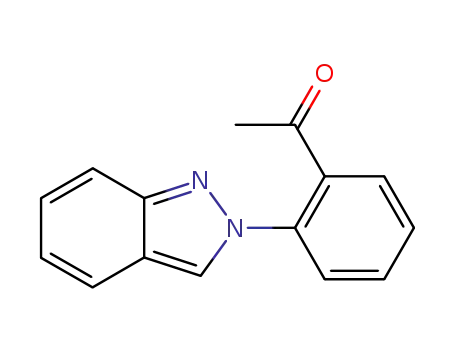 Ethanone, 1-[2-(2H-indazol-2-yl)phenyl]-