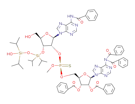 C<sub>68</sub>H<sub>75</sub>N<sub>10</sub>O<sub>16</sub>PSSi<sub>2</sub>