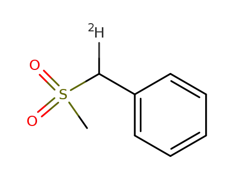 <α-2H>benzyl methyl sulfone