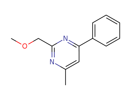 Pyrimidine, 2-(methoxymethyl)-4-methyl-6-phenyl-