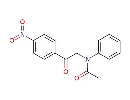 N-Acetyl-N-(4'-nitrophenacyl)-anilin