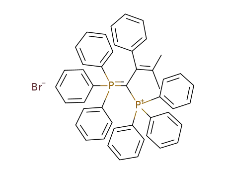 [3-Methyl-2-phenyl-1-(triphenyl-λ<sup>5</sup>-phosphanylidene)-but-2-enyl]-triphenyl-phosphonium; bromide