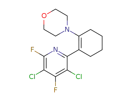 1-(3,5-dichloro-4,6-difluoro-2-pyridyl)-2-morpholinocyclohexene