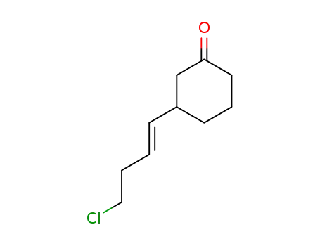 Cyclohexanone, 3-(4-chloro-1-butenyl)-, (E)-