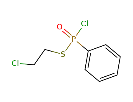 Phenylthiophosphonsaeure-S-<2-chlor-aethylester>-chlorid