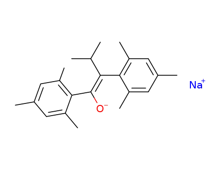 Sodium; (Z)-3-methyl-1,2-bis-(2,4,6-trimethyl-phenyl)-but-1-en-1-olate
