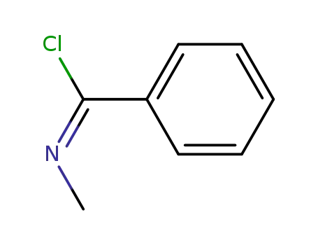 Benzenecarboximidoyl chloride, N-methyl-, (E)-