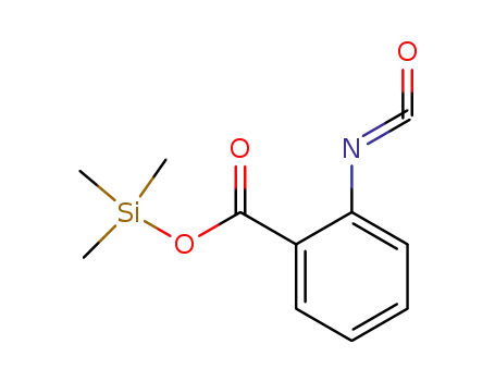 Molecular Structure of 34314-64-2 (trimethylsilyl o-isocyanatobenzoate)
