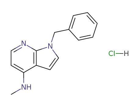 (1-Benzyl-1H-pyrrolo[2,3-b]pyridin-4-yl)-methyl-amine; hydrochloride