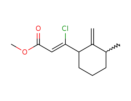 (Z)-3-Chloro-3-(3-methyl-2-methylene-cyclohexyl)-acrylic acid methyl ester