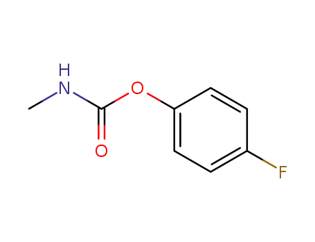 Molecular Structure of 705-70-4 (Phenol, 4-fluoro-, methylcarbamate)