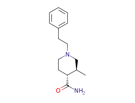 trans-1-(2-phenylethyl)-3-methylisonipecotinamide