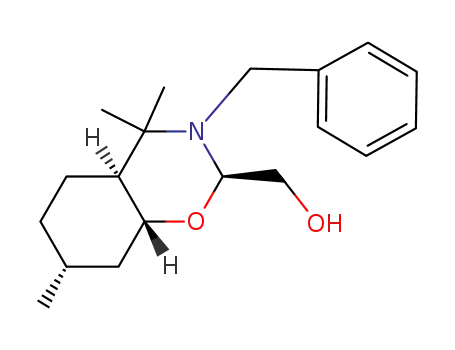 ((2R,4aS,7R,8aR)-3-Benzyl-4,4,7-trimethyl-octahydro-benzo[e][1,3]oxazin-2-yl)-methanol