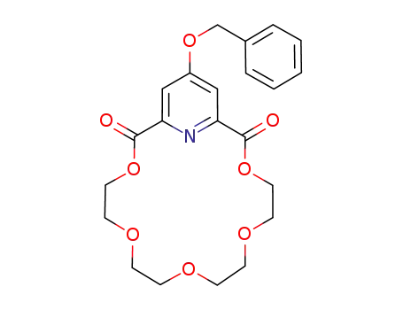 19-(benzyloxy)-3,6,9,12,15-pentaoxa-21-azabicyclo<15.3.1>heneicosa-1(21),17,19-triene-2,16-dione