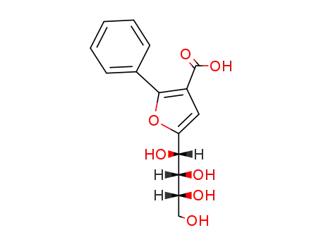 5-(D-arabino-tetroxybutyl)-2-phenyl-3-furoic acid