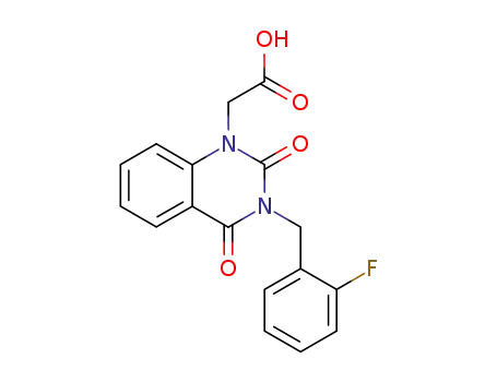 [3-(2-Fluoro-benzyl)-2,4-dioxo-3,4-dihydro-2H-quinazolin-1-yl]-acetic acid