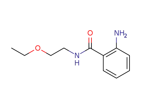 Molecular Structure of 49667-83-6 (2-amino-N-(2-ethoxyethyl)benzamide)