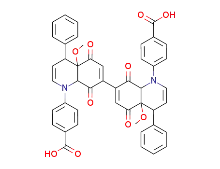 C<sub>46</sub>H<sub>36</sub>N<sub>2</sub>O<sub>10</sub>