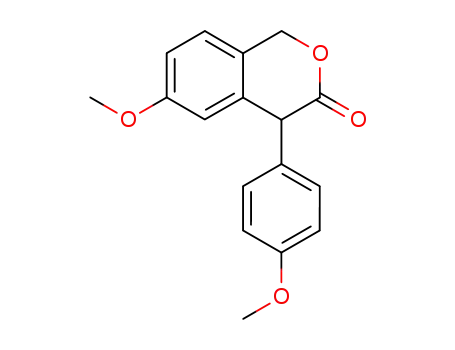 6-Methoxy-4-(4-methoxy-phenyl)-isochroman-3-one