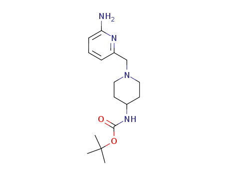 4-(BOC-AMINO)-1-[(6-AMINO(PYRIDIN-2-YL))METHYL]PIPERIDINE