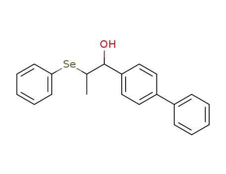 1-Biphenyl-4-yl-2-phenylselanyl-propan-1-ol